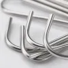 Multifunción plata acero inoxidable s-hook cocina ropa colgante fuerte carga simple y práctico artículos para el hogar Application Scenario